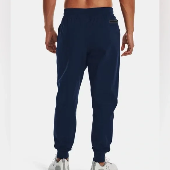 Under Armour Men's UA Sportstyle Elite Joggers Academy Blue Size Small